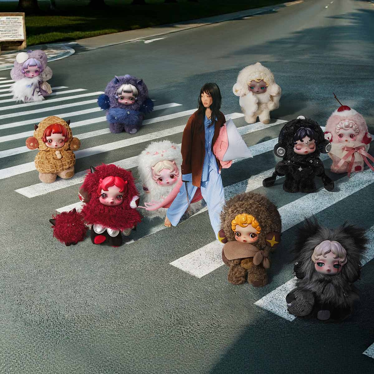 【咪发嗦拆盒】欧SP3.0不眠剧场盲盒潮玩摆件公仔