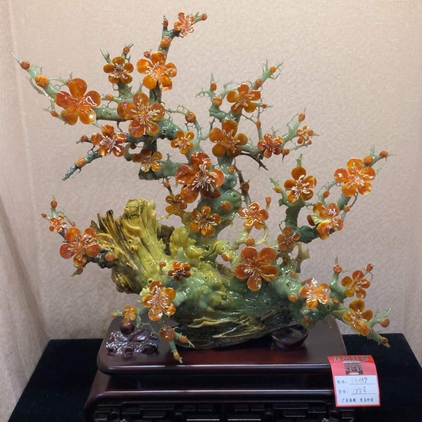 【闪购商品】蛇纹石玉摆件覆膜未镶嵌