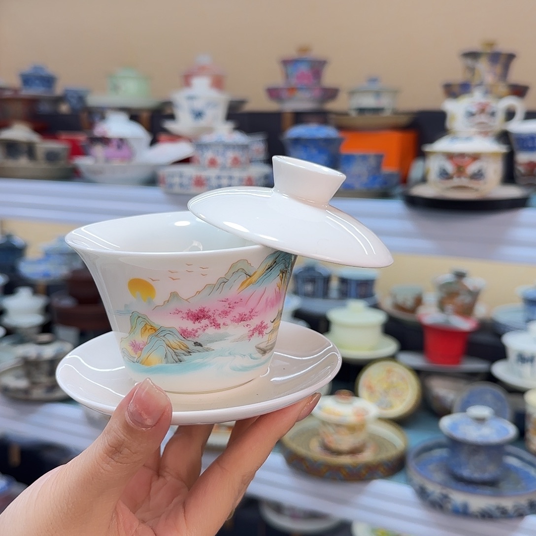 盖碗的时候我就觉得我是