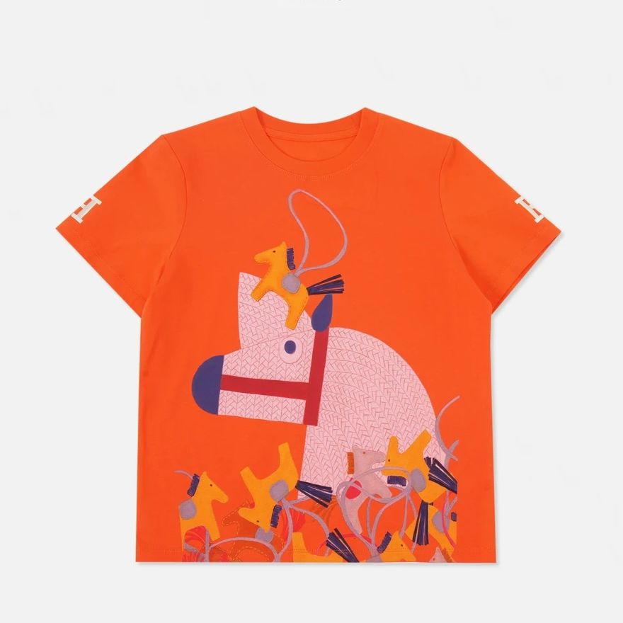 【艺术空间】2025潮流设计百撘重工春季新憝短袖T恤圆领