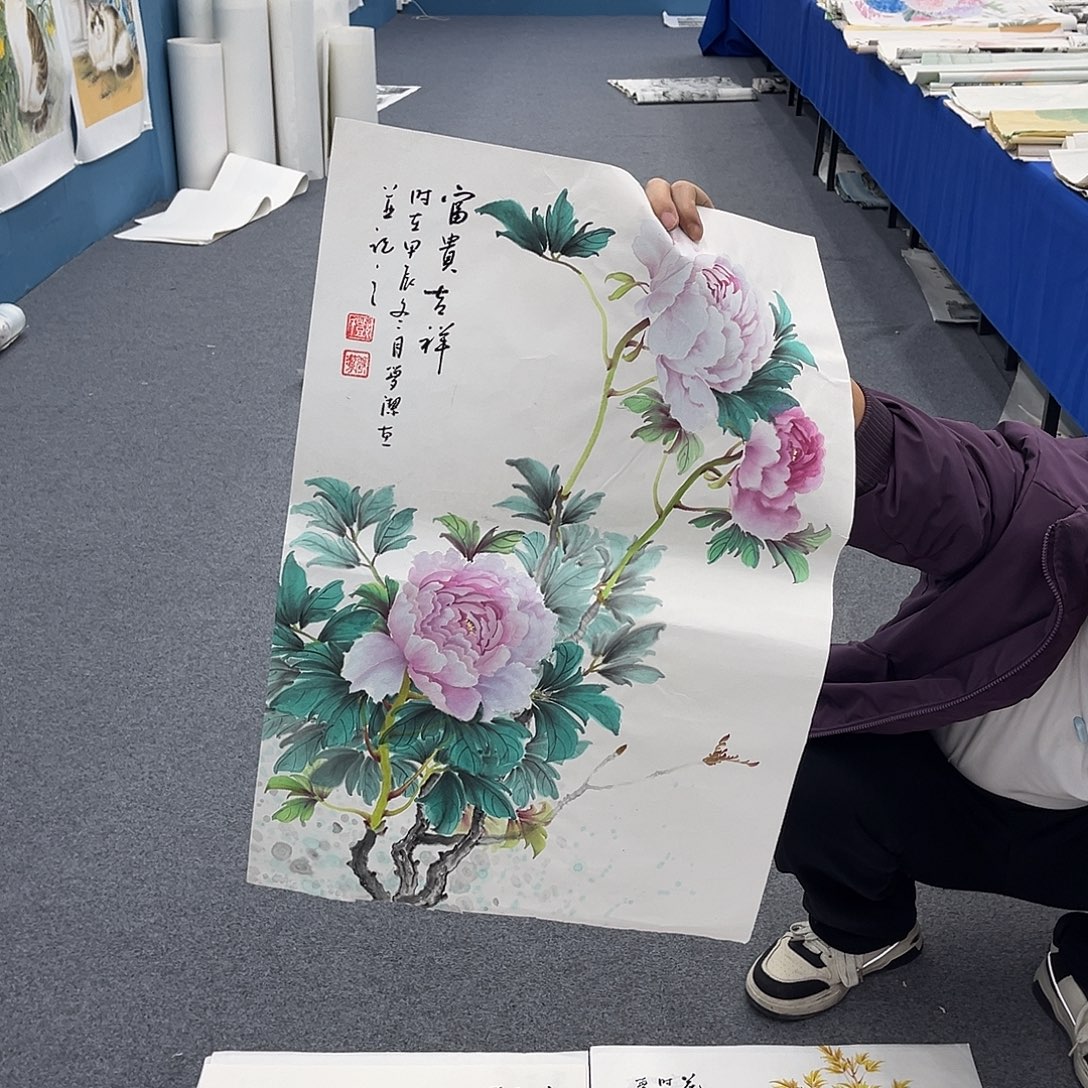 国画纯手绘作品欣赏