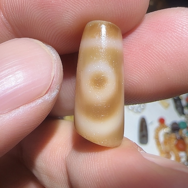 藏区老天珠保老漂亮