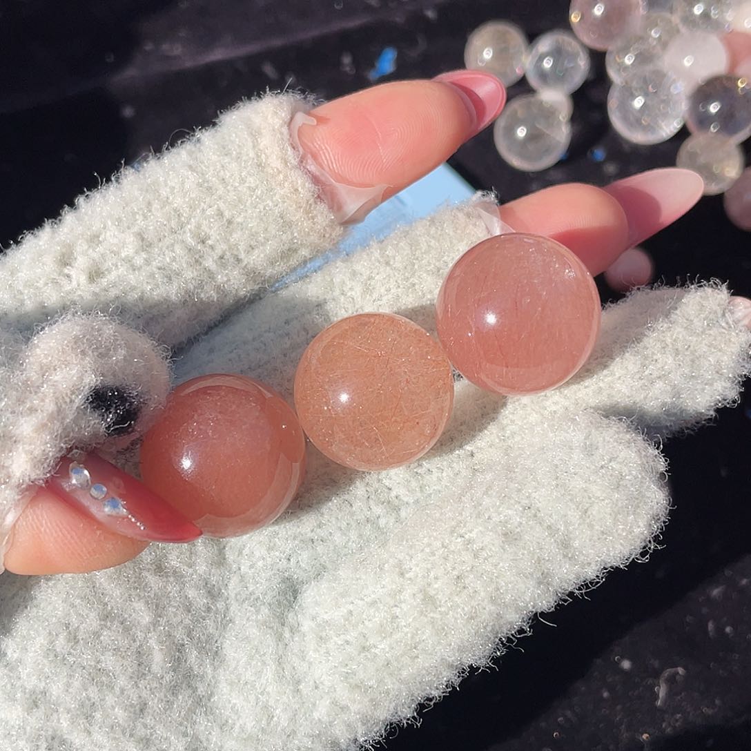 水晶单珠（要求打孔不退不换）未镶嵌尔**子