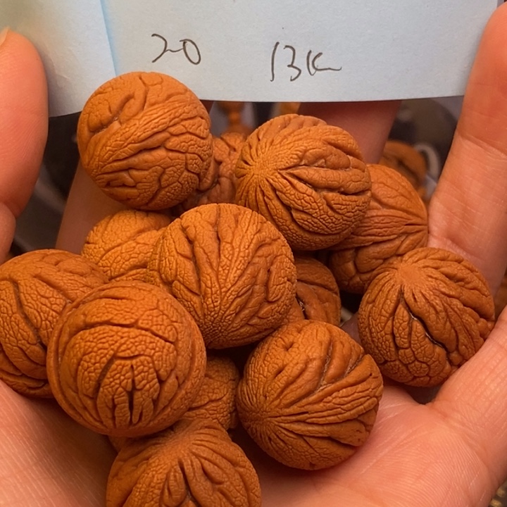 桃核吊坠秦岭龙纹桃20尺寸