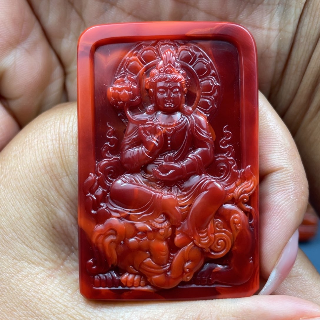 南红玛瑙颈饰未镶嵌罗