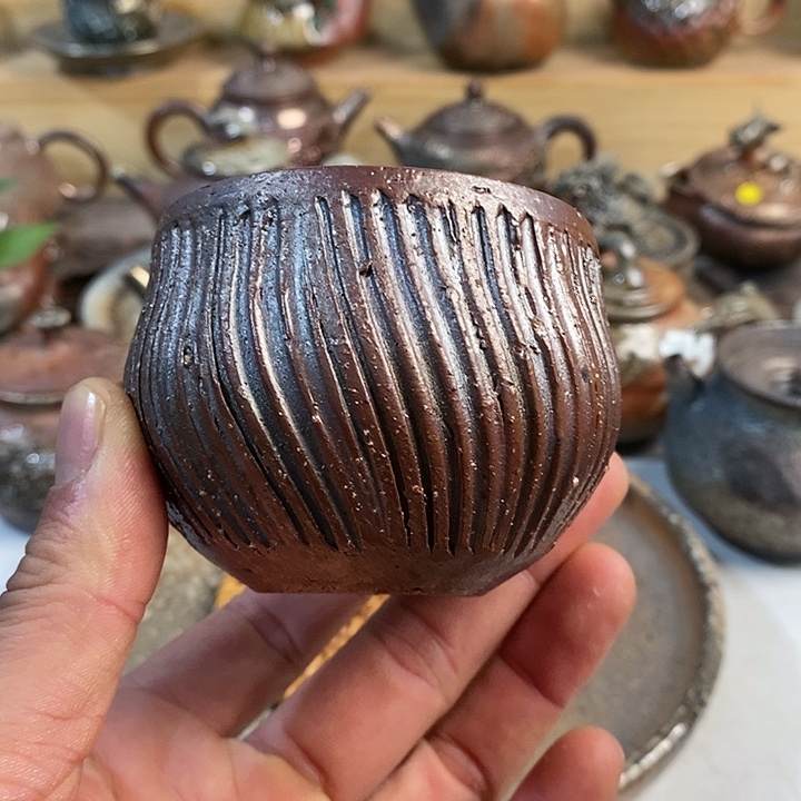 杯柴烧手工制作工艺