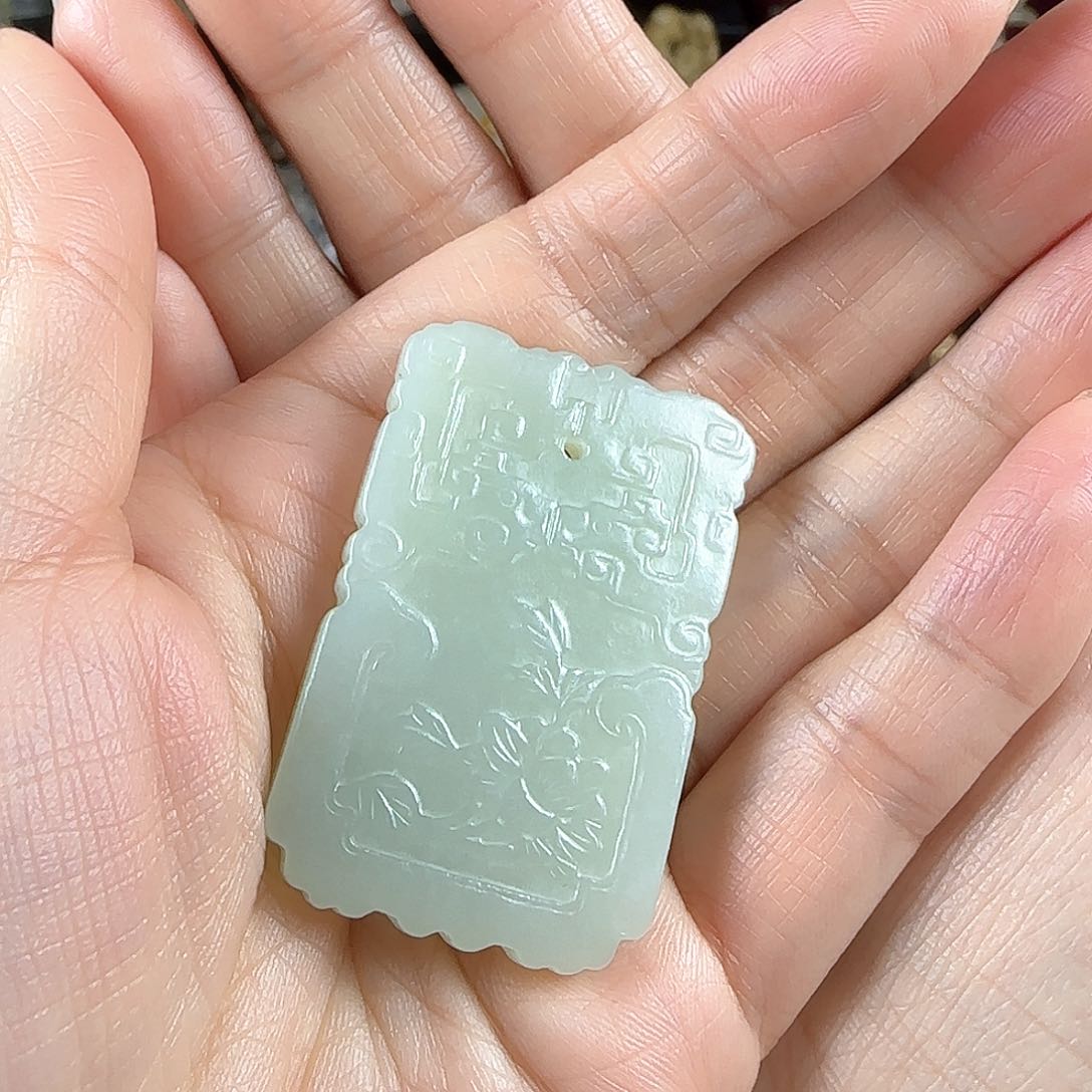 和田玉（糖玉）挂件未镶嵌风*?10个库存为一单