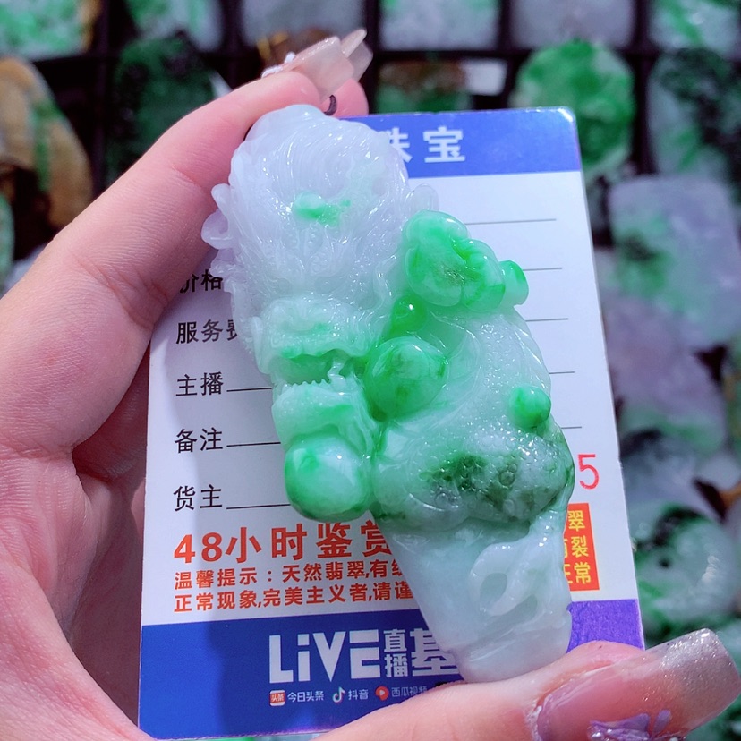 【闪购商品】翡翠颈饰未镶嵌挂件