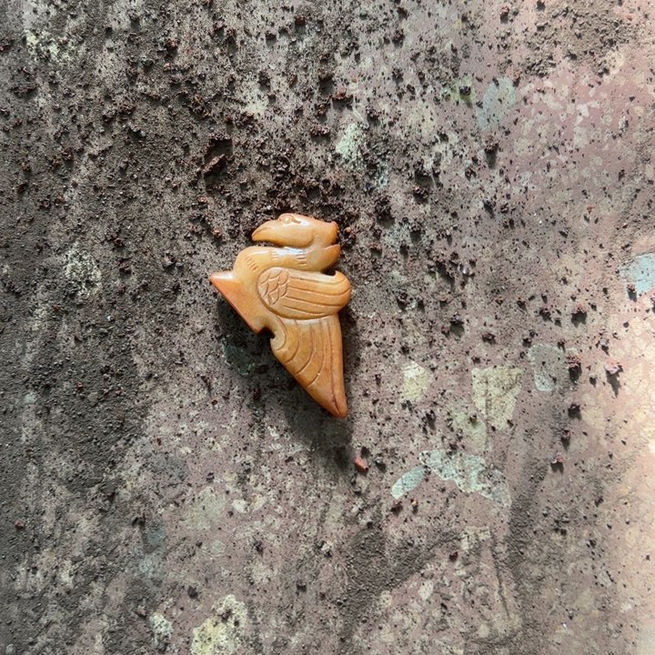 珍***天和田玉（黄玉）未镶嵌挂件