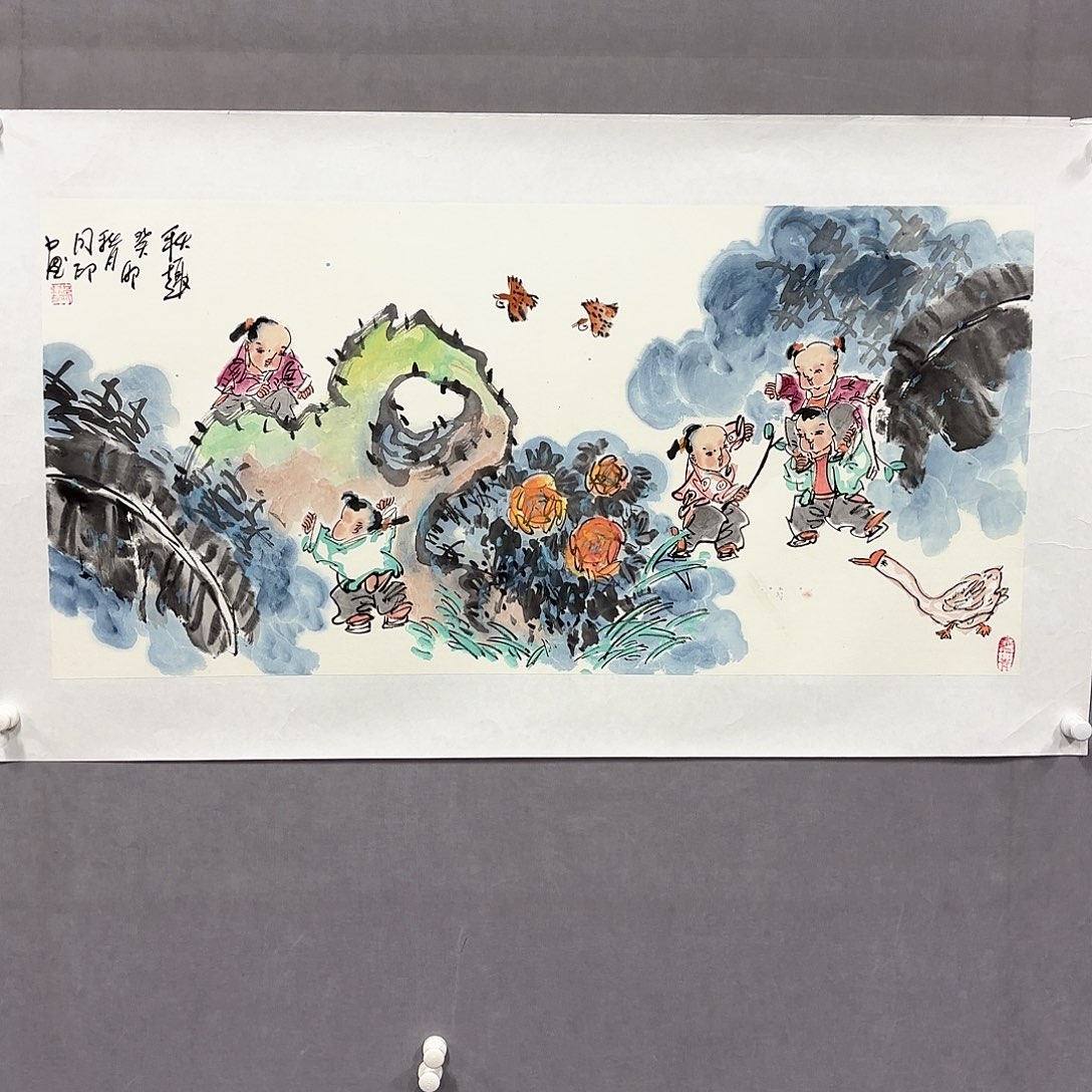 国画国画纯手绘作品请放心去藏