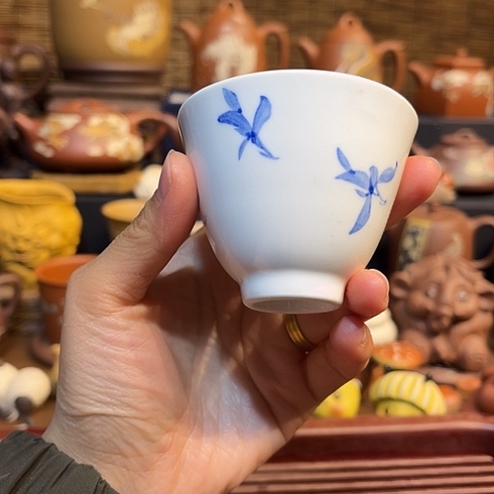 紫砂茶杯孤品主人杯