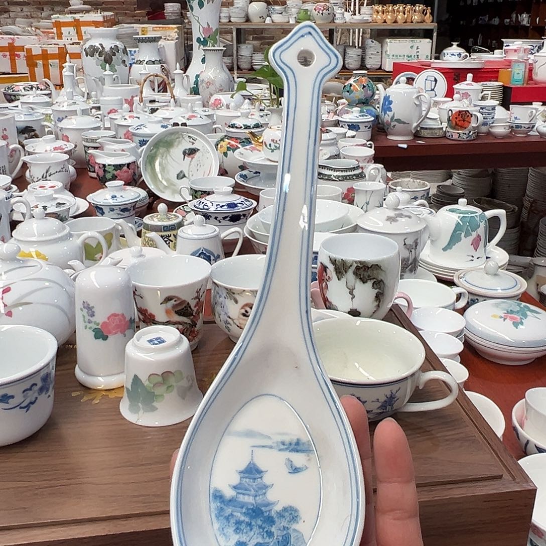 醴陵瓷直播供货基地23厘米