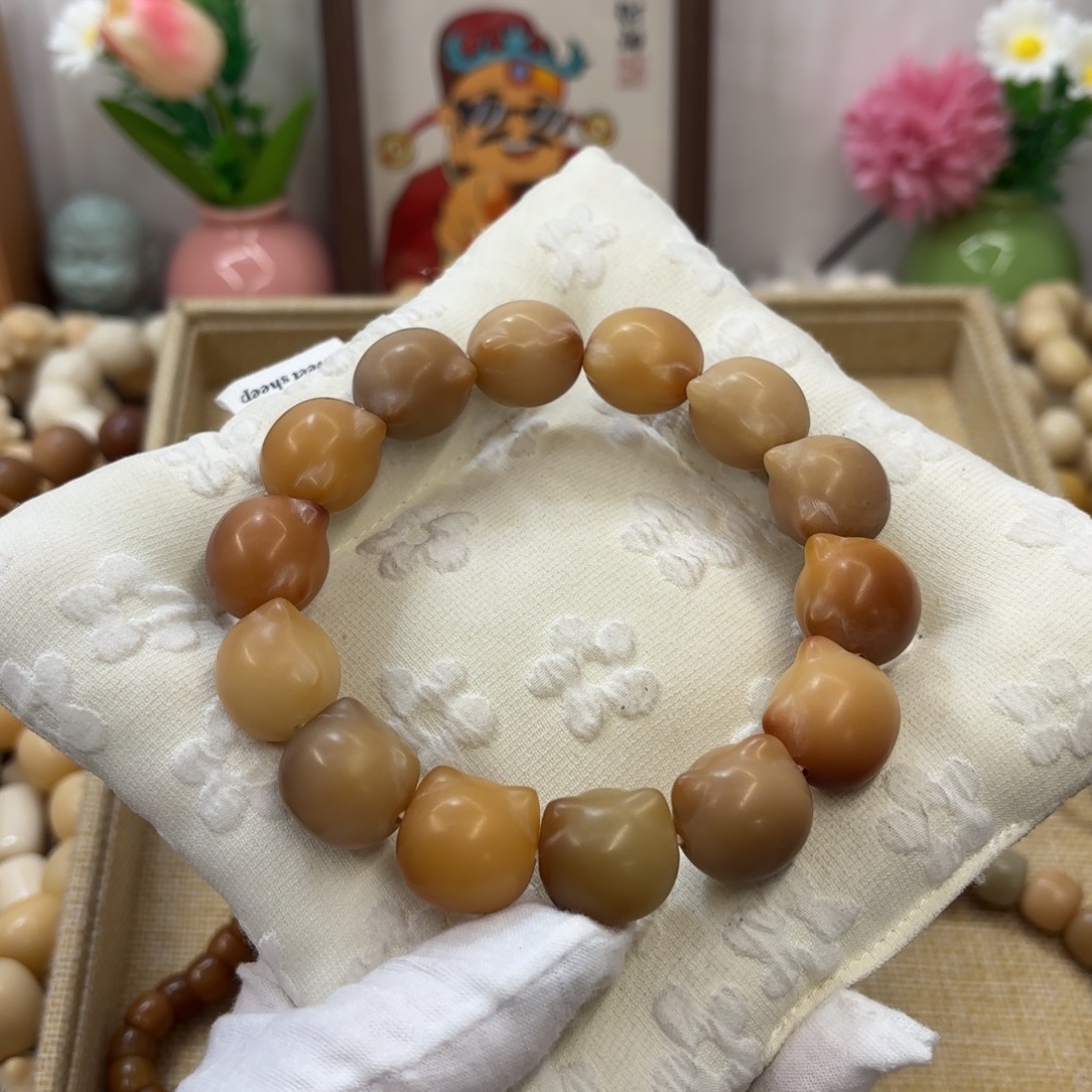 菩提根/象牙果吊坠19干磨落地果猫头默认瑕267