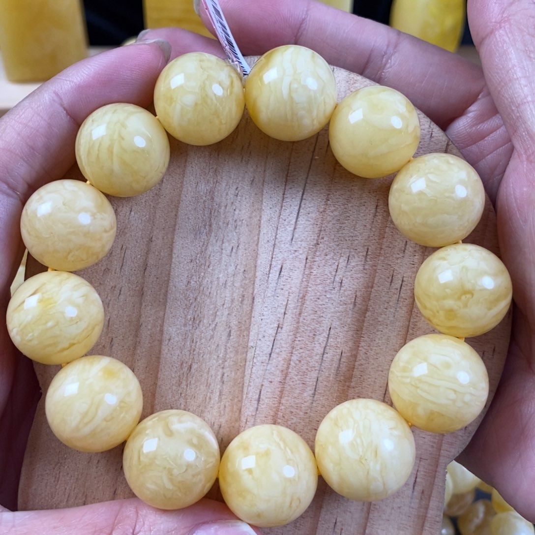 未镶嵌蜜蜡裸石18➕满蜡虎皮