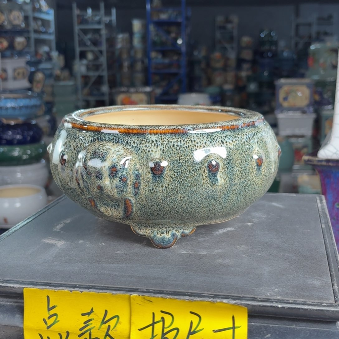 一风堂石湾花盆 内15*8