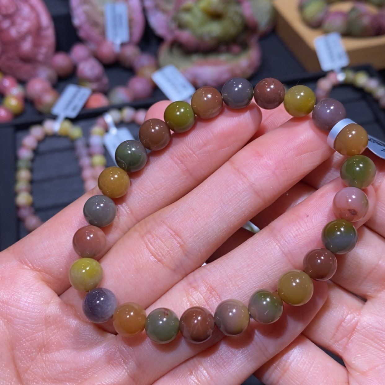 【闪购商品】玛瑙/玉髓手串未镶嵌盐源玛瑙