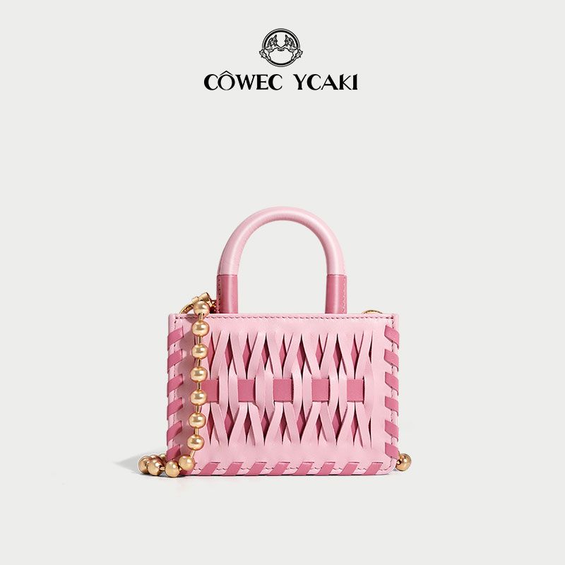 样板不退换【娇娇专享】Cowec Ycaki迷你新手提包斜跨小托特2025