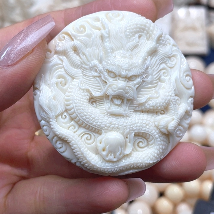 猛犸象牙手串/手链/手镯龙牌