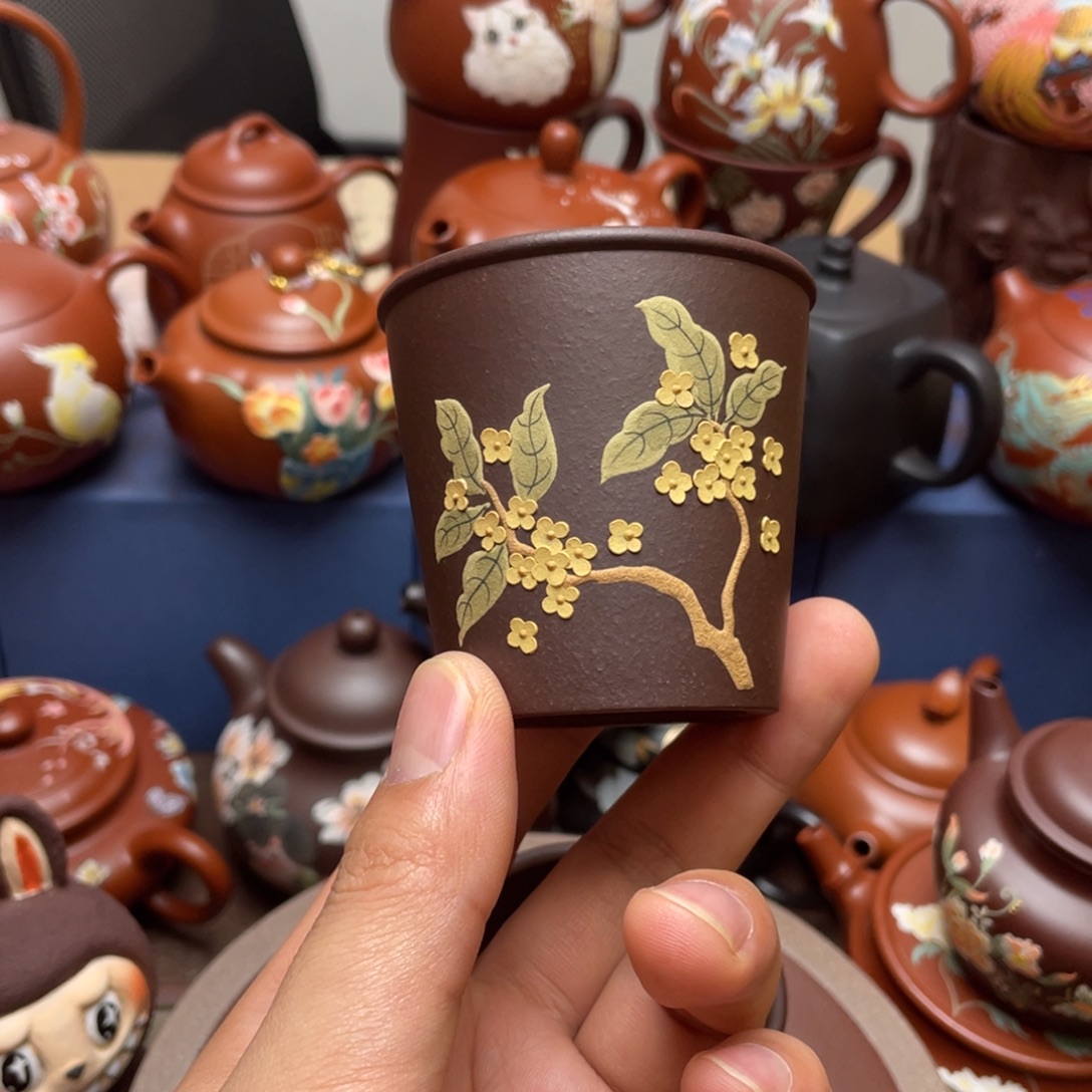 茶杯紫砂紫砂主人杯100cc