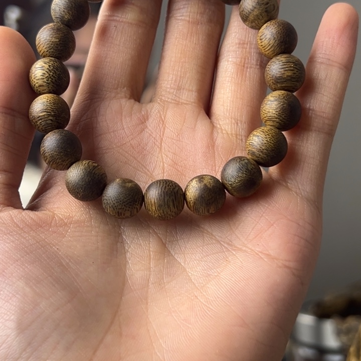 沉香手串M*y奇楠沉香圆珠手串