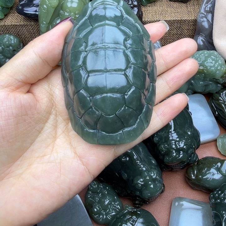 景***和田玉未镶嵌挂件