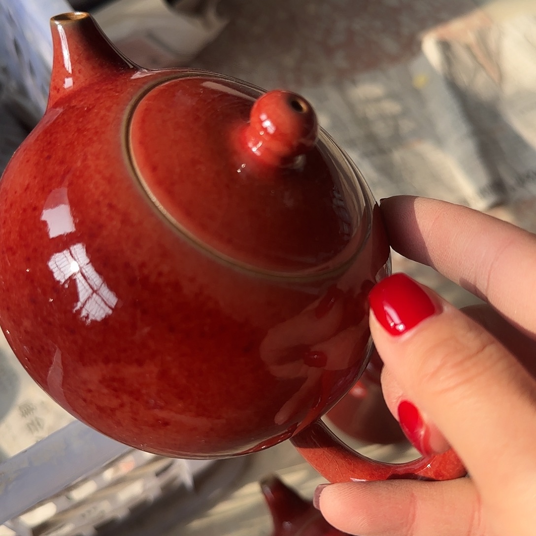 陶摆件郑家钧窑摆件