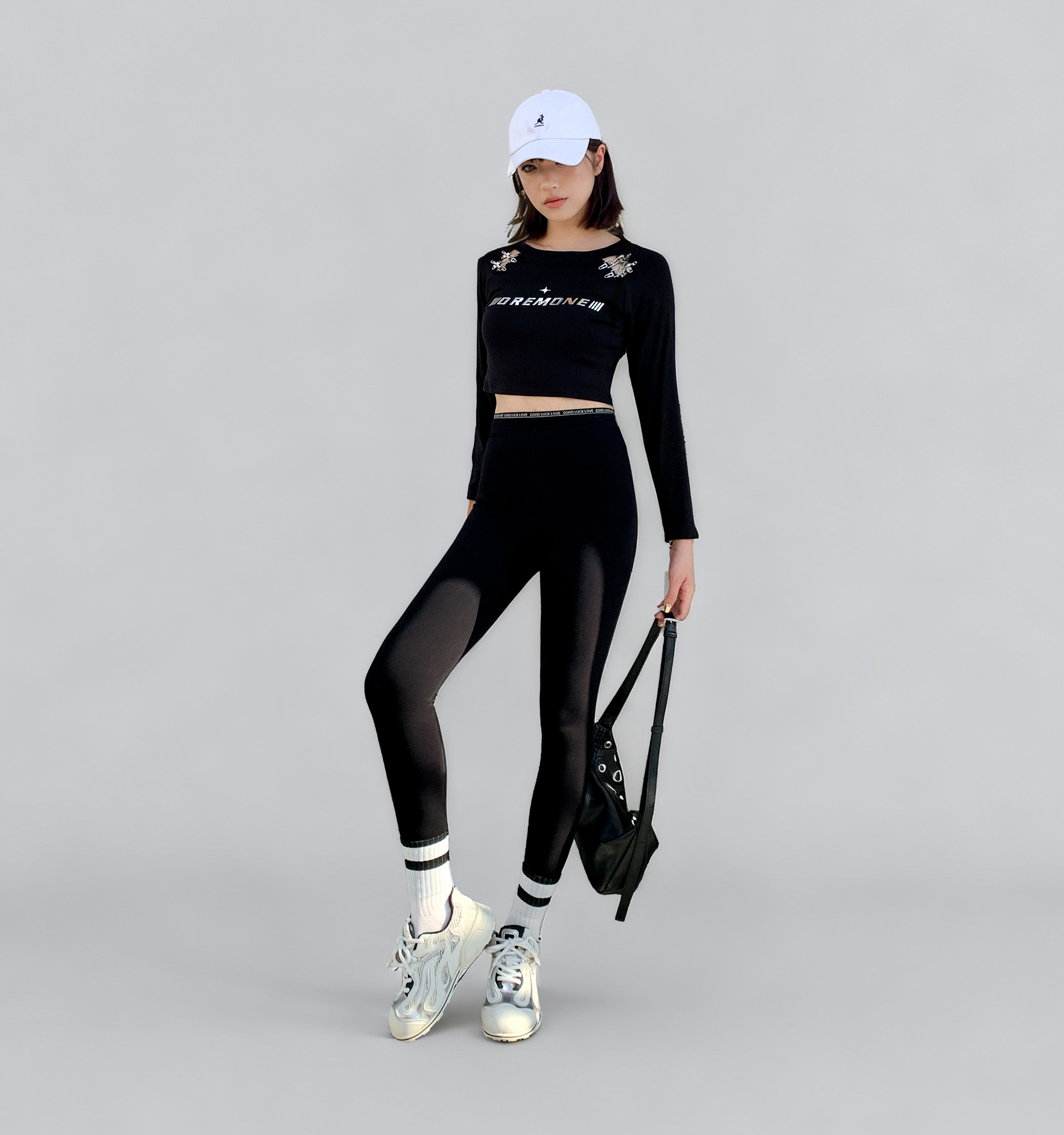 裤子女装显瘦高腰女装出游服装女云朵裤A6666