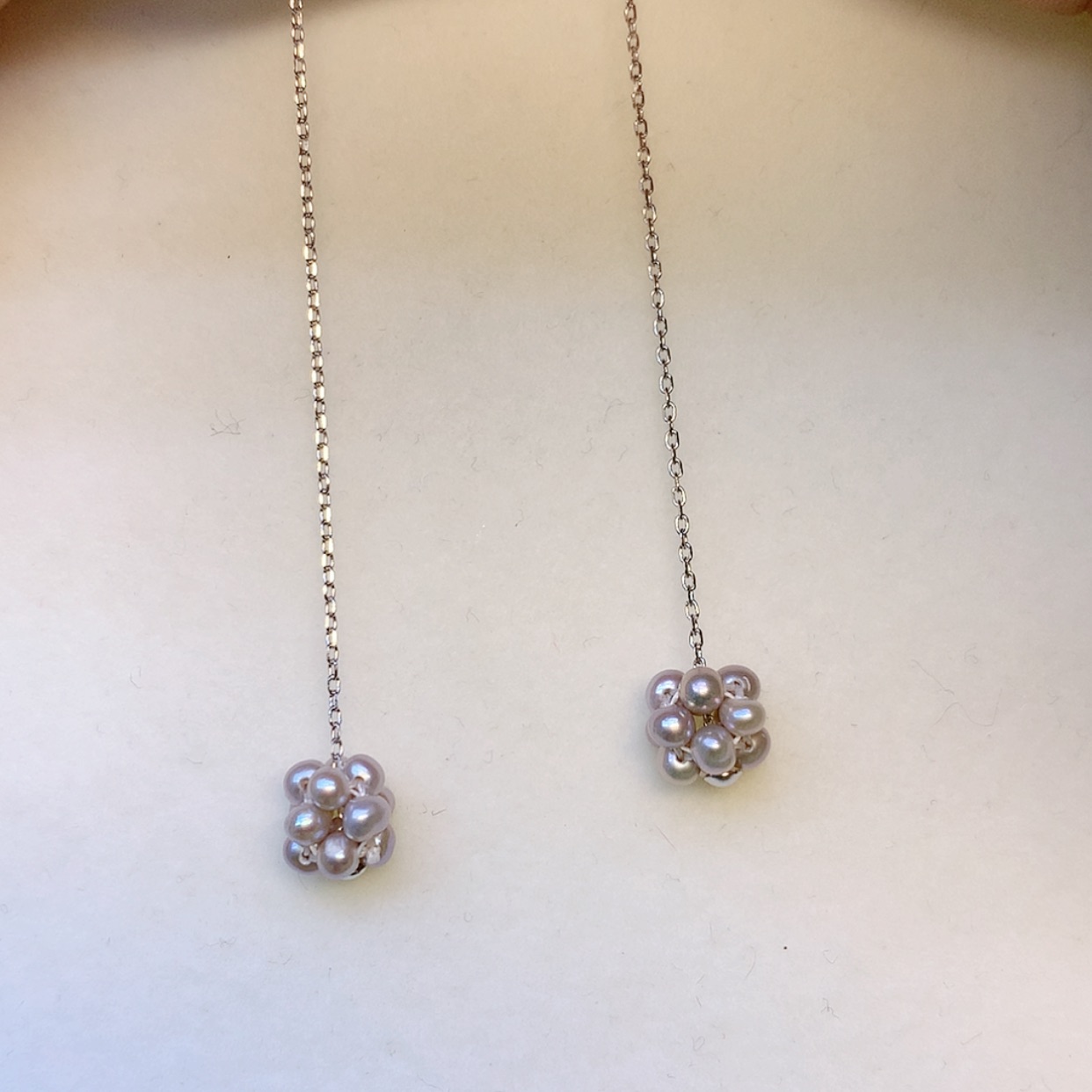 【闪购商品】银S925镶嵌耳饰淡水珍珠