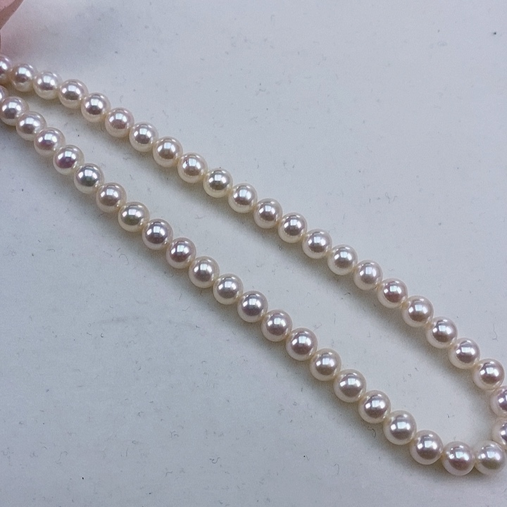 淡水珍珠银S925镶嵌颈饰