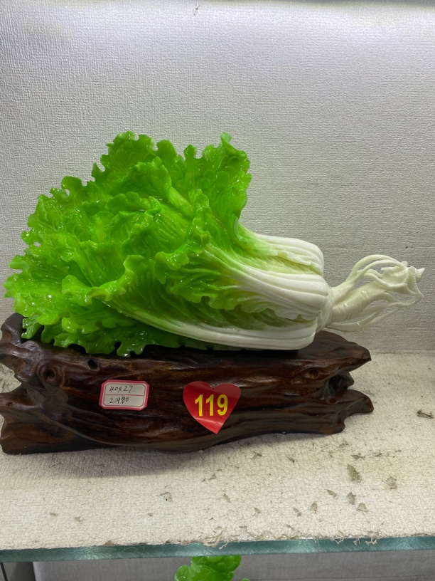 大白菜家居摆件山水摆件创意雕刻