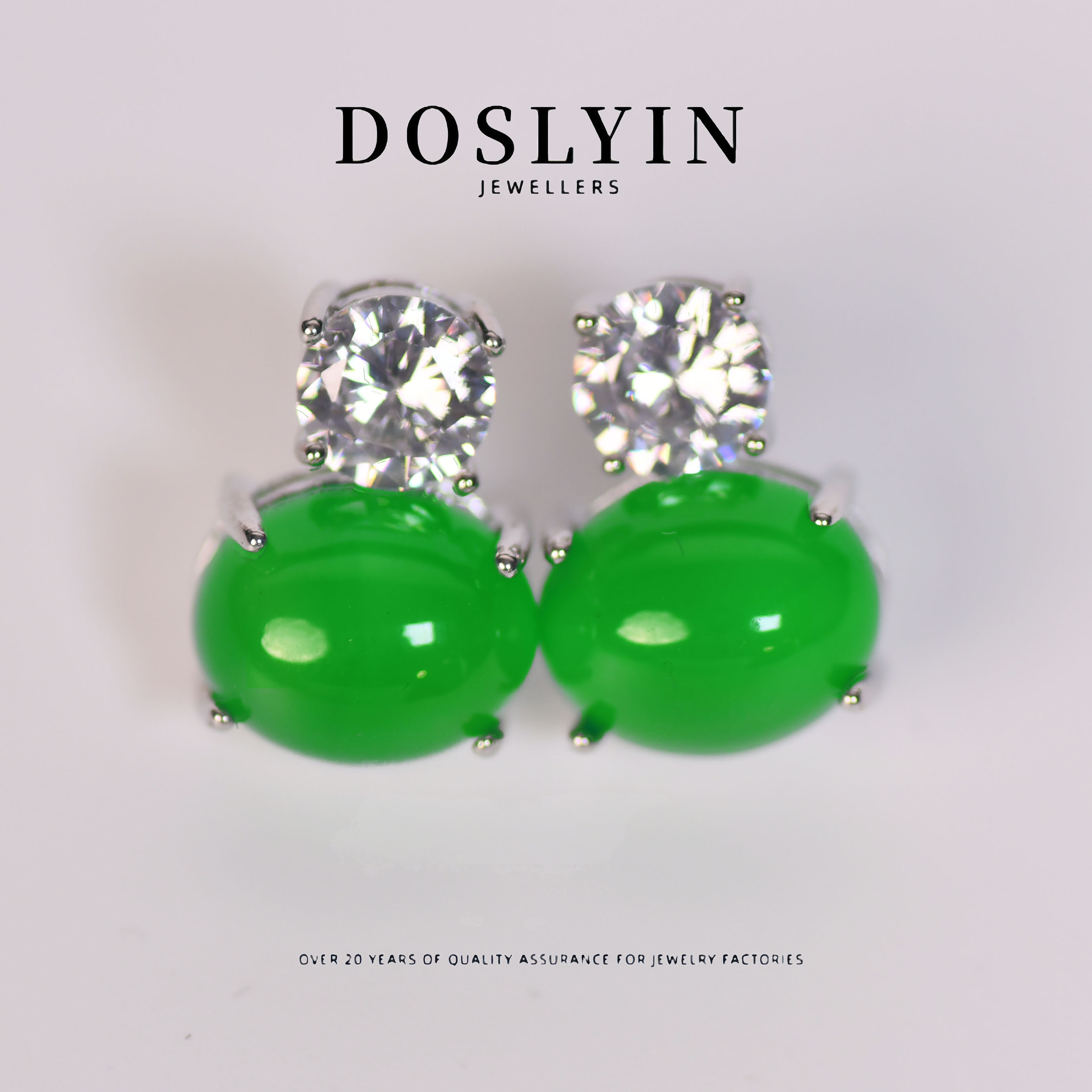 玉髓 【H25】时尚简约耳钉精致耳环素款高级感耳饰