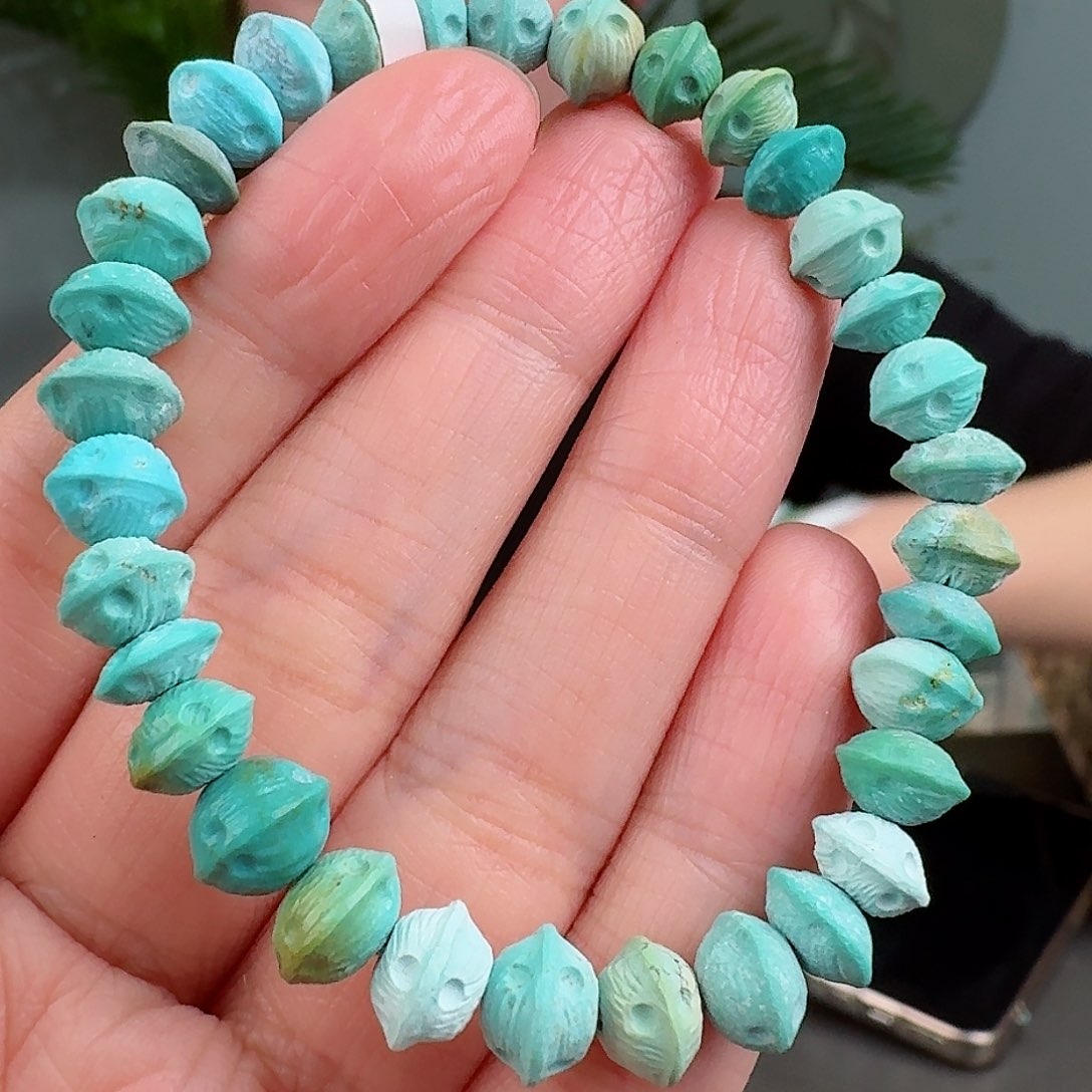 绿松石珠宝奇石未镶嵌