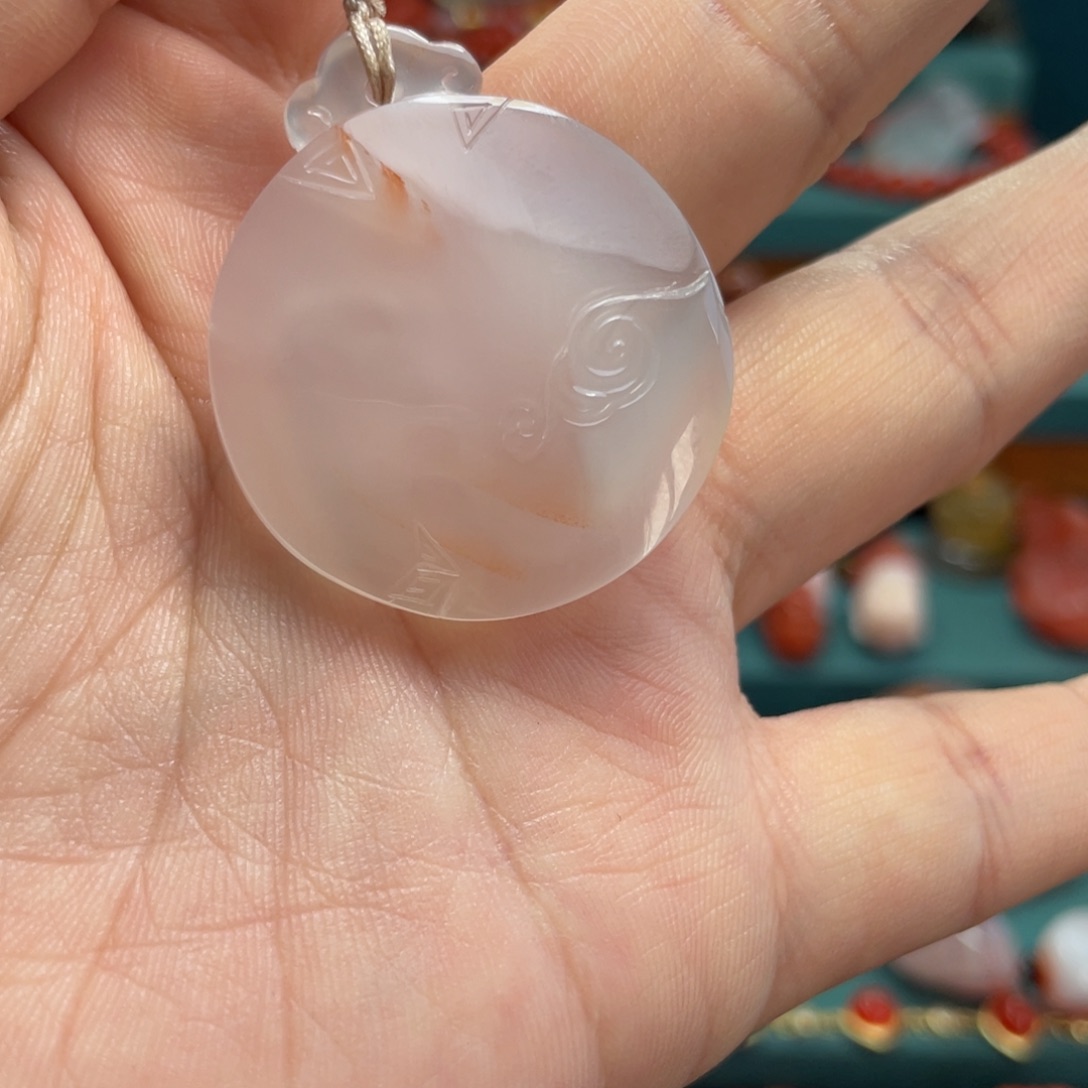 玛瑙/玉髓未镶嵌挂件挂件