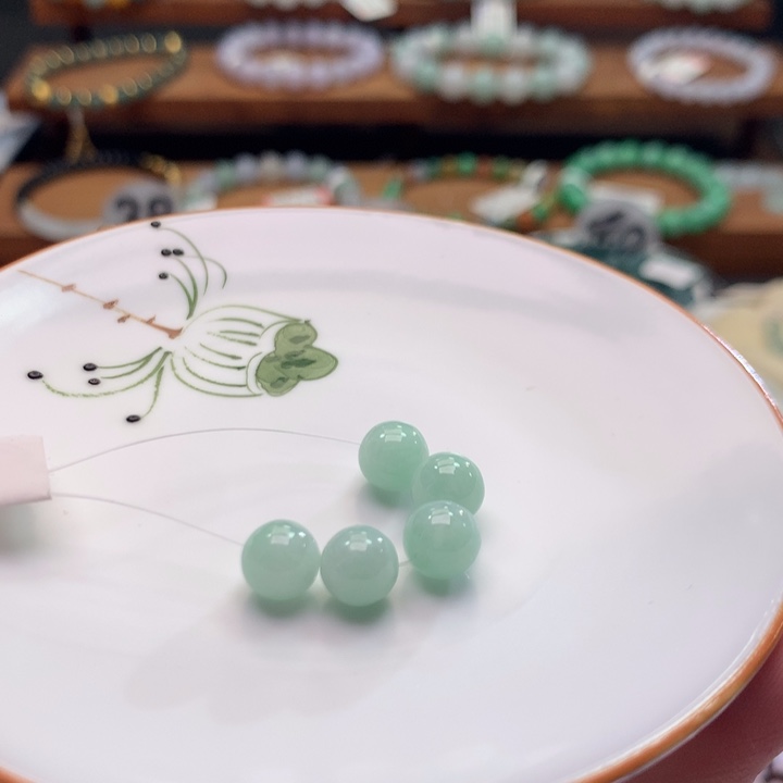 翡翠未镶嵌手链翡翠d21卡7.3