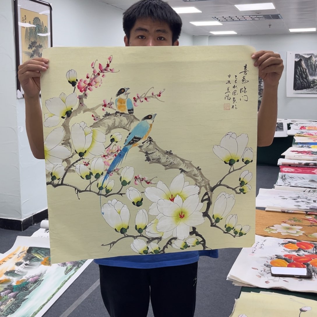 国画宣纸国画纯手绘作品