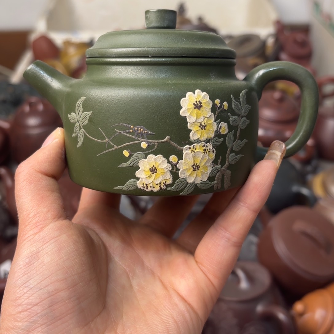 紫砂茶壶石英砂结块晃盖