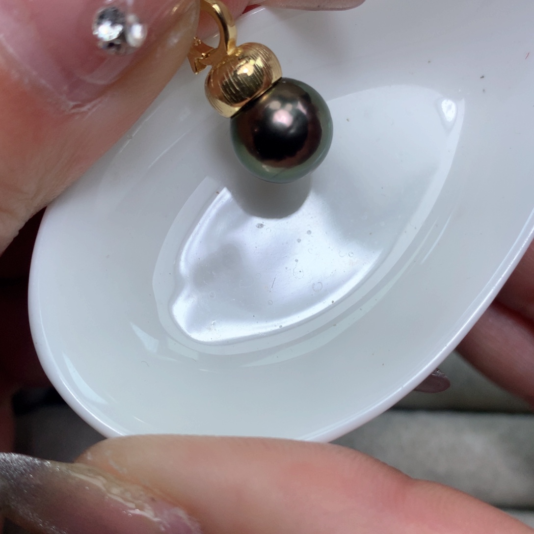 海水珍珠颈饰银S925镶嵌