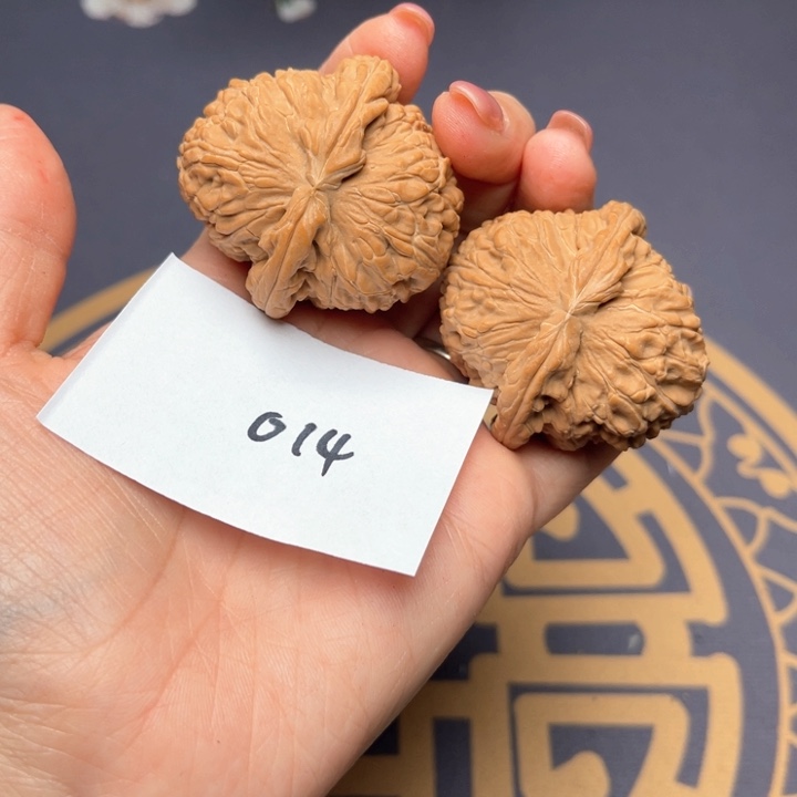 文玩核桃把件43白狮子 014