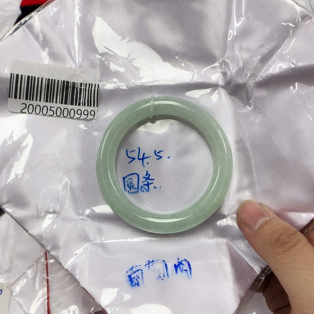 翡翠手镯未镶嵌用****0天然缅甸翡翠手镯