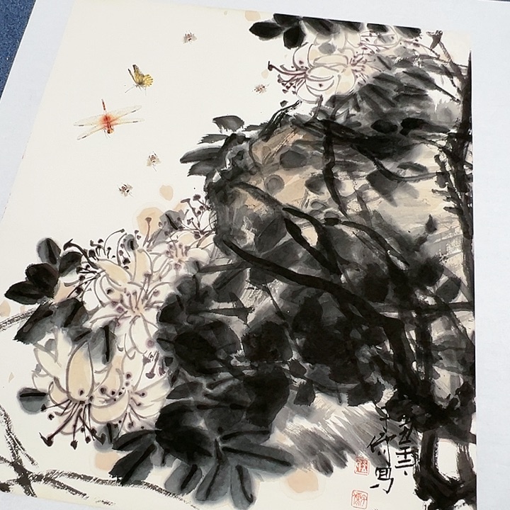 国画书画作品多次