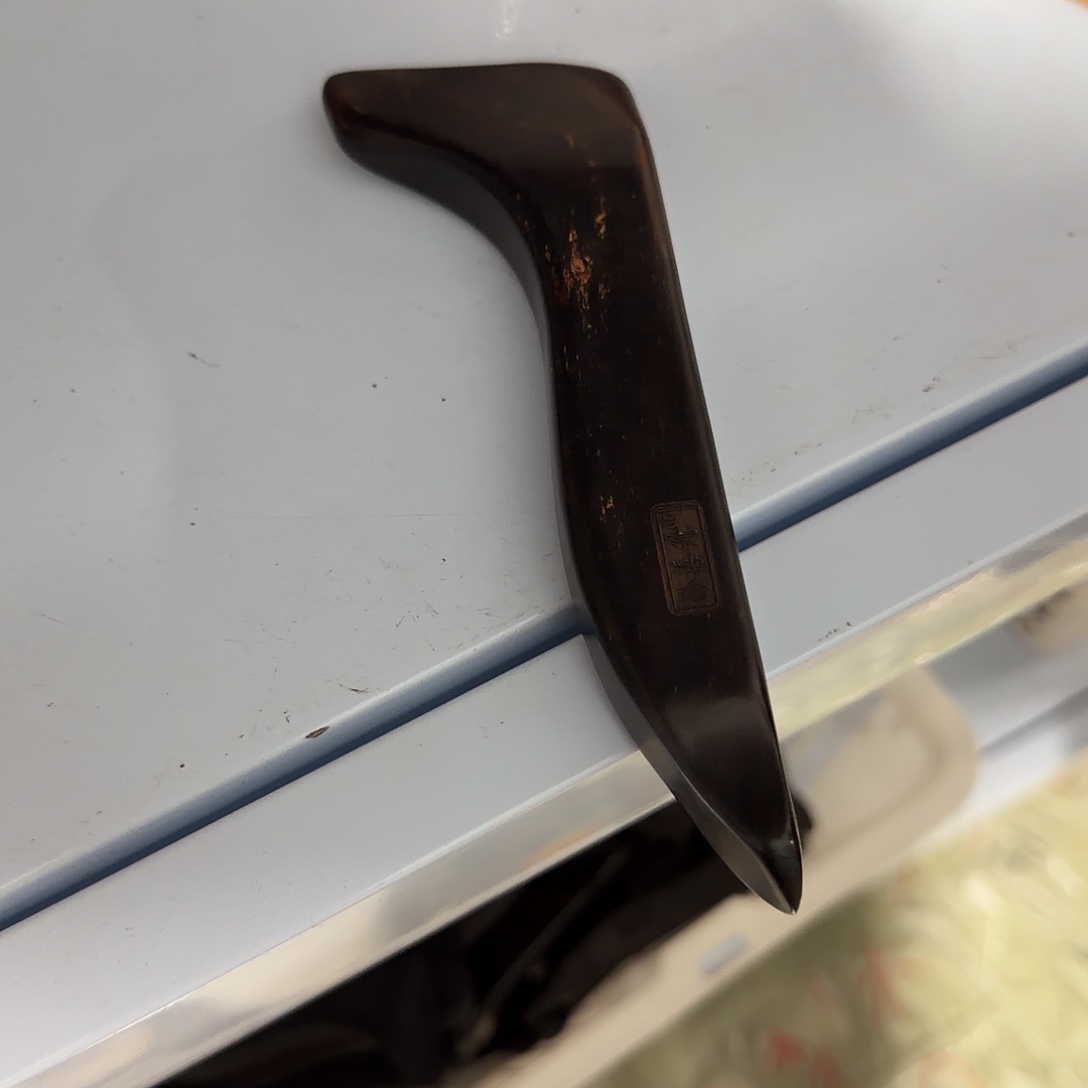 紫光檀小号升阳铲放松工具瑕疵