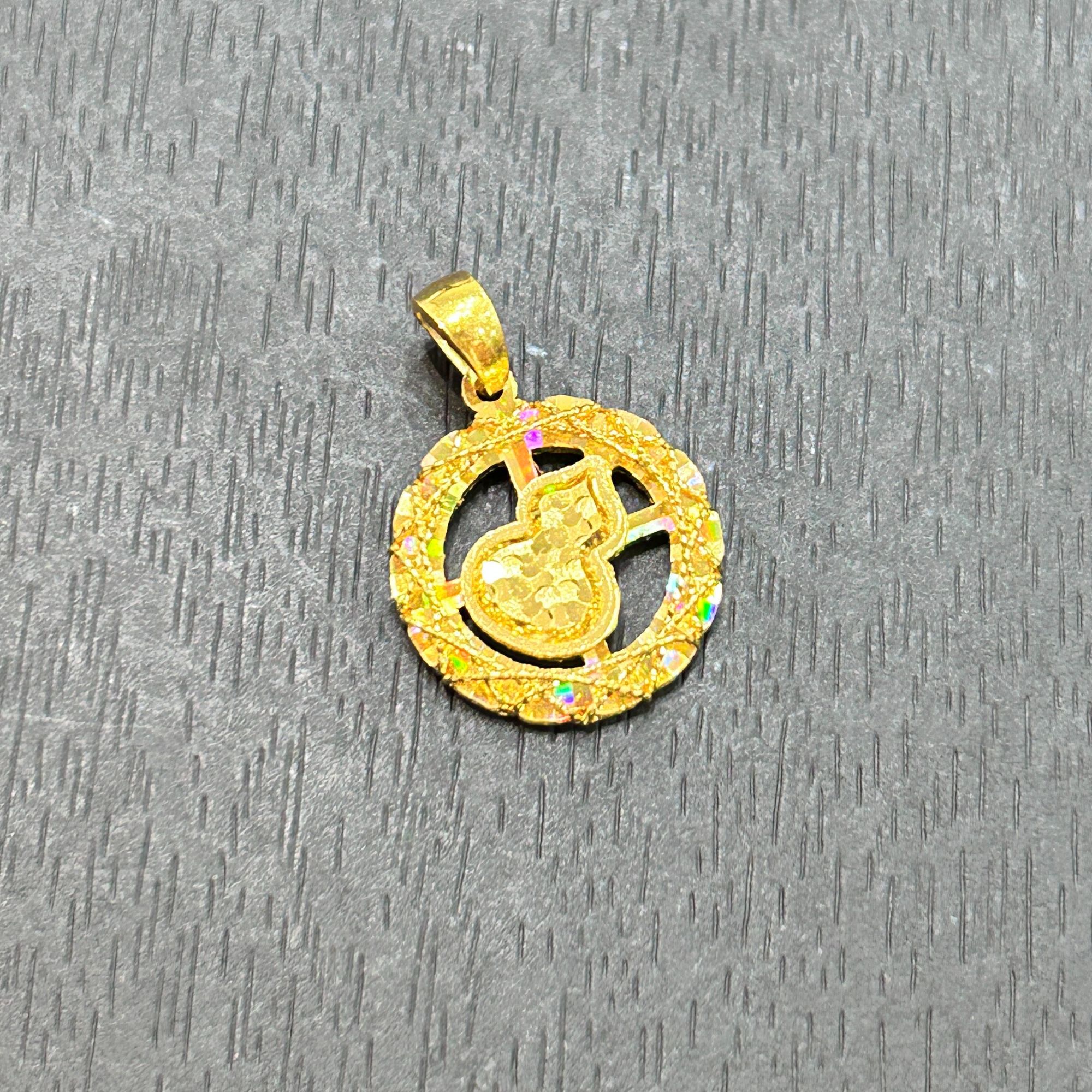 【木子专享】足金999投资金攒黄金甜甜圈葫芦ZBHJD1613克重多退少补