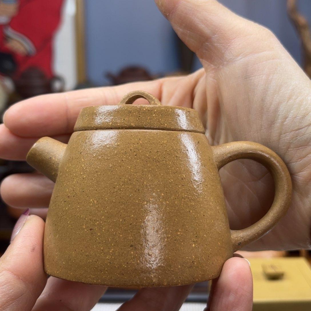 紫砂茶具半手工制作