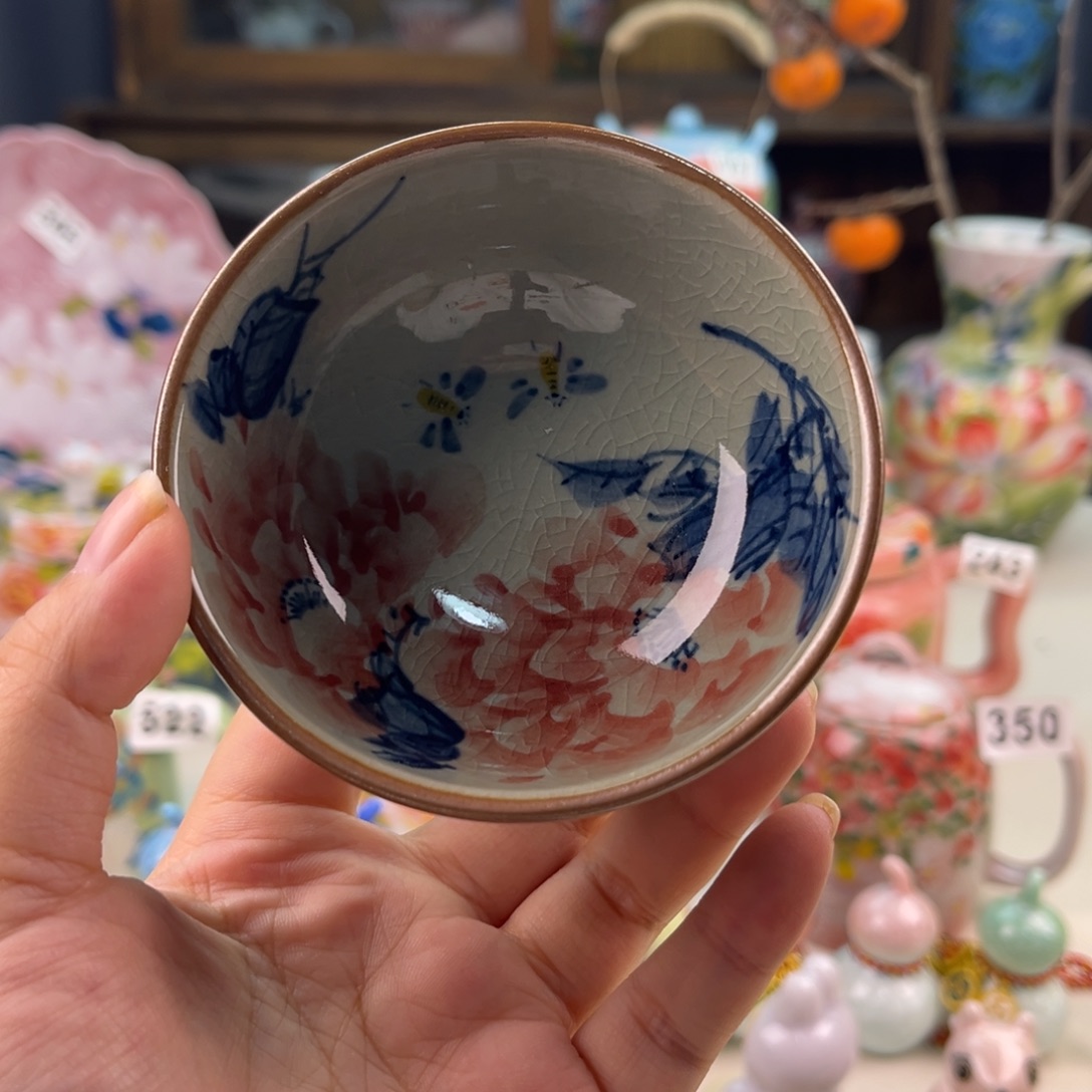 景德镇手工手绘陶瓷茶具