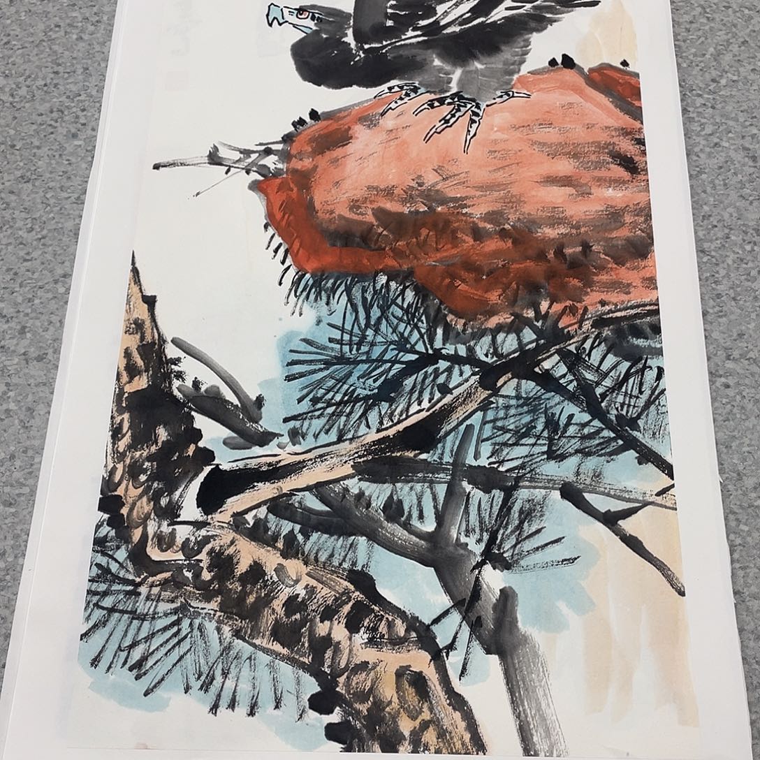 国画2平尺国画作品