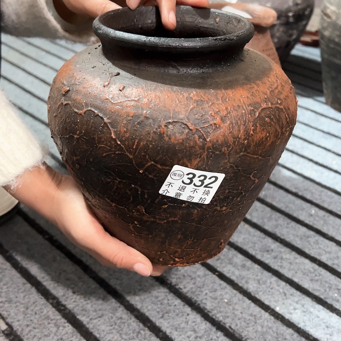 红陶瑕疵红色球332