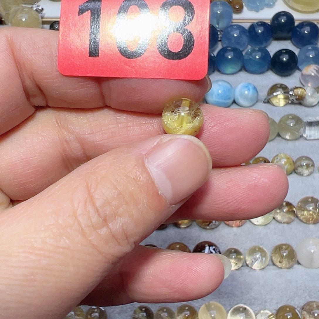 发晶颈饰未镶嵌天然