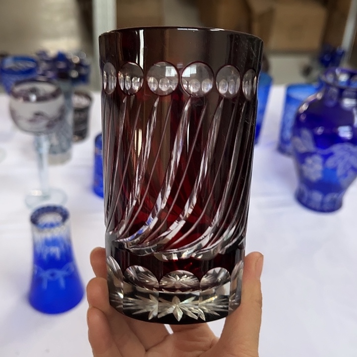 水晶玻璃手柄款微瑕一个