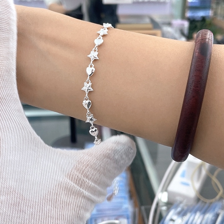 足银足银手链足银