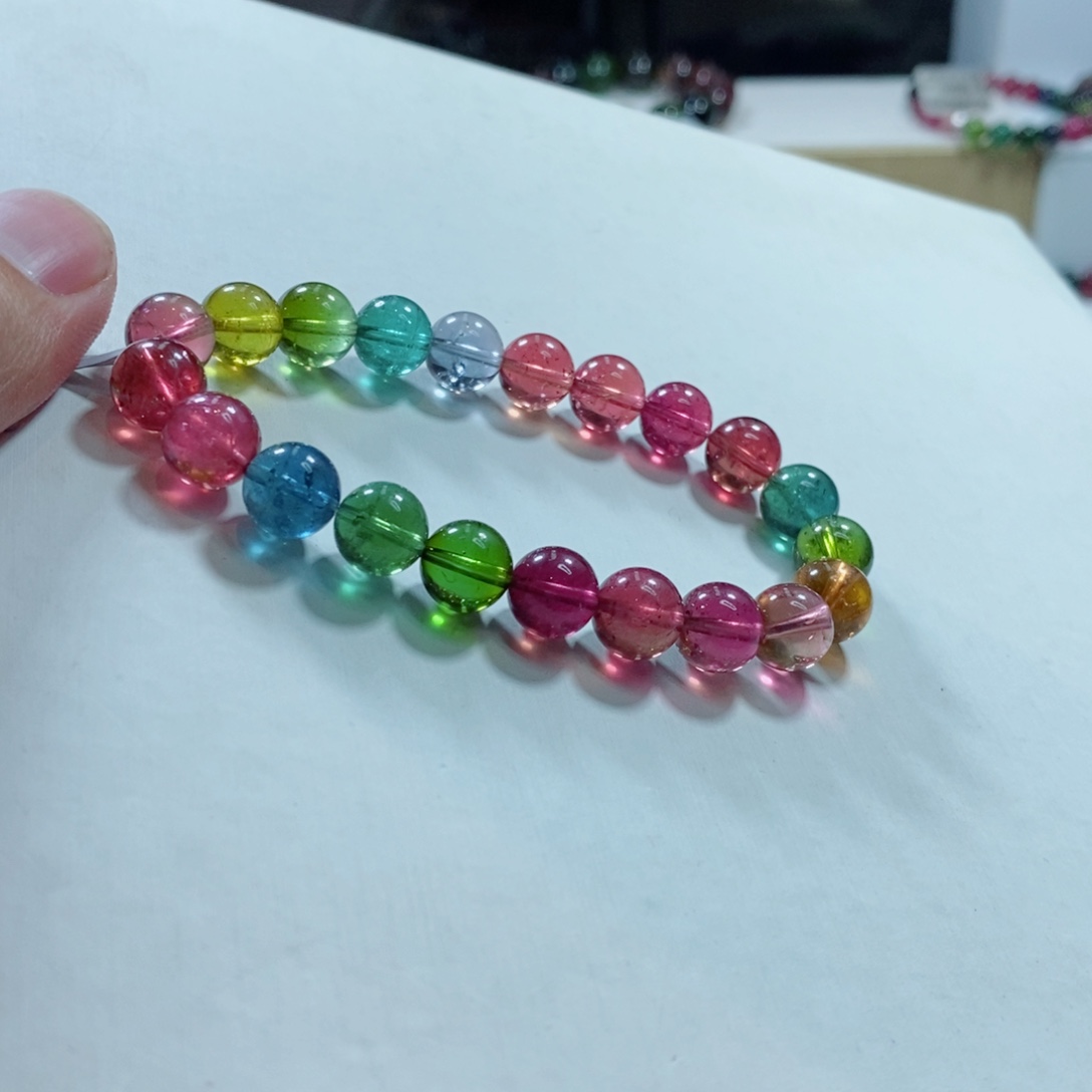 碧玺手链未镶嵌傅****y碧玺